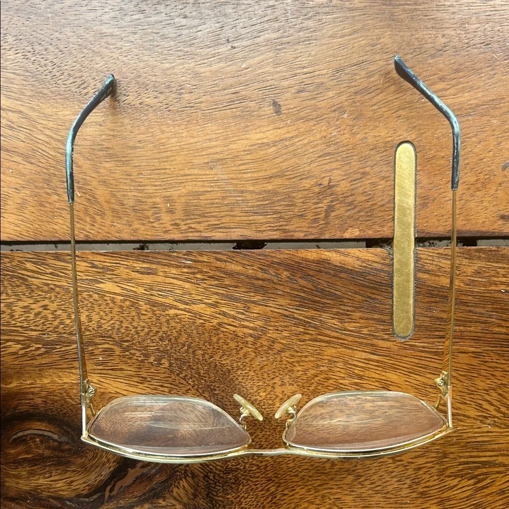 Tura Made in Japan Gold Metal Women's Eyeglasses -